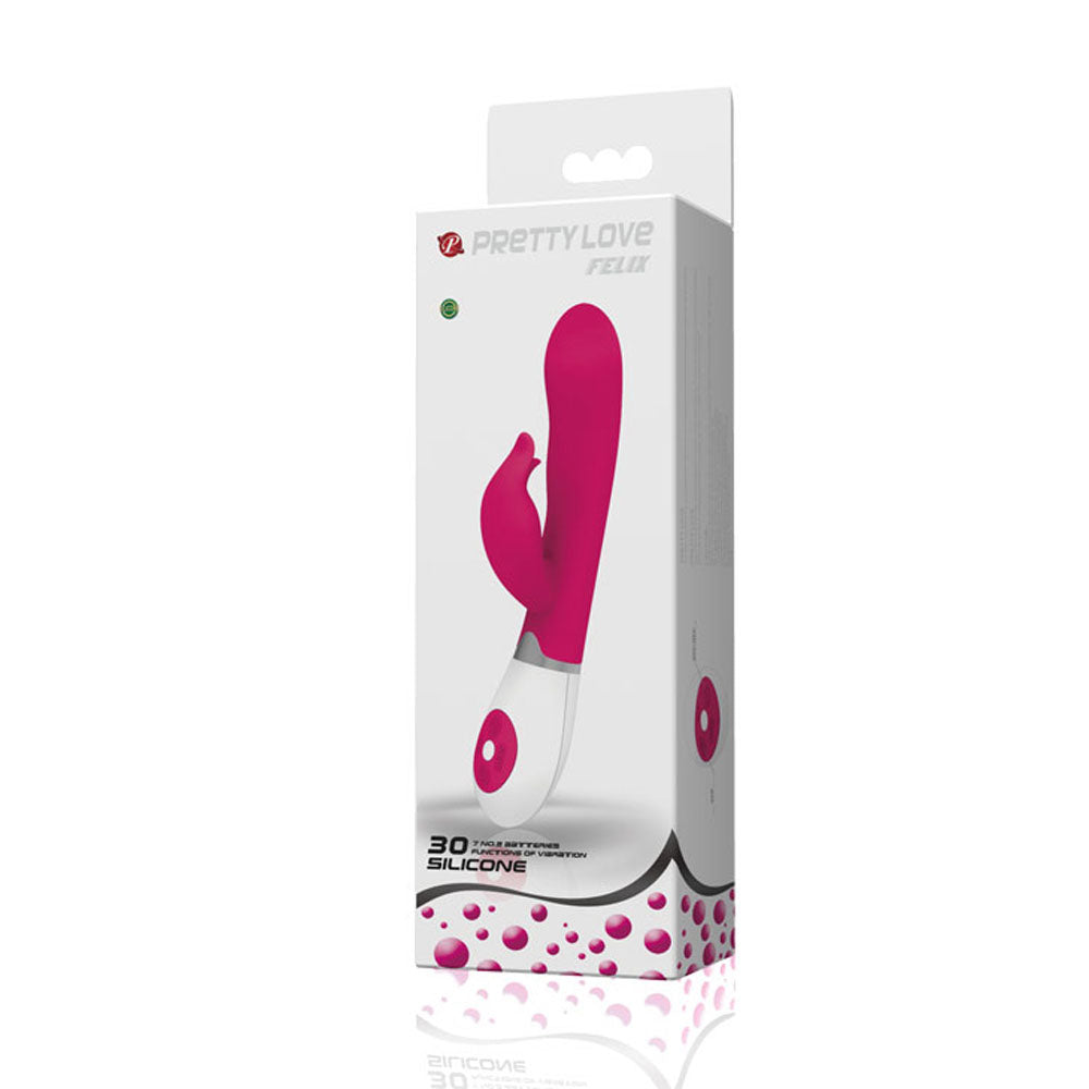 Pretty Love Felix 30 Function Rabbit Vibrator - Pink