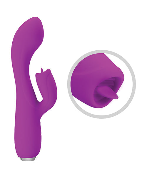 Pretty Love Gloria Licking Rabbit Vibrator Fuchsia