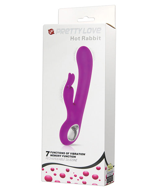 Pretty Love Hot Rabbit Vibrator 7 Function Fuchsia