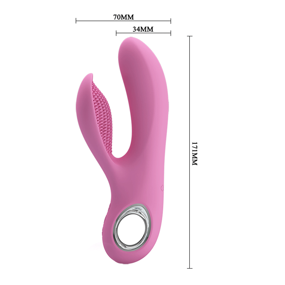 Pretty Love Jenny Remote Control Bullet Vibrator - Fuchsia