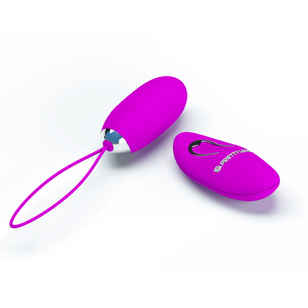 Pretty Love Jenny Remote Control Bullet Vibrator - Fuchsia Jenny