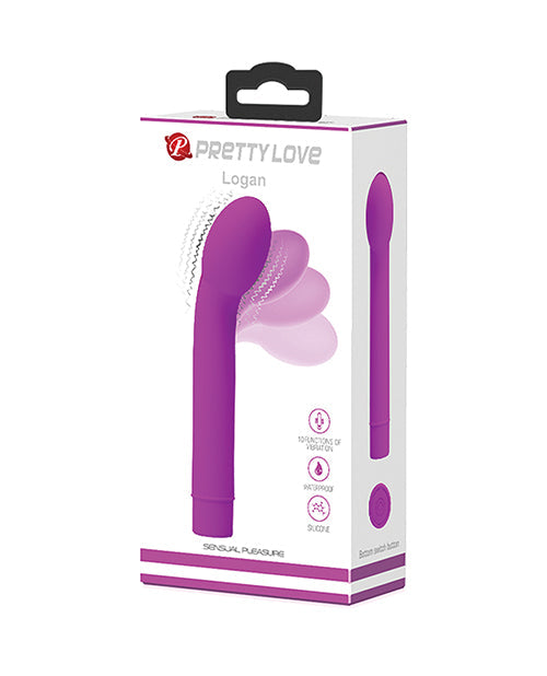 Pretty Love Logan Bendable Battery G for G-Spot Stimulation - Fuchsia