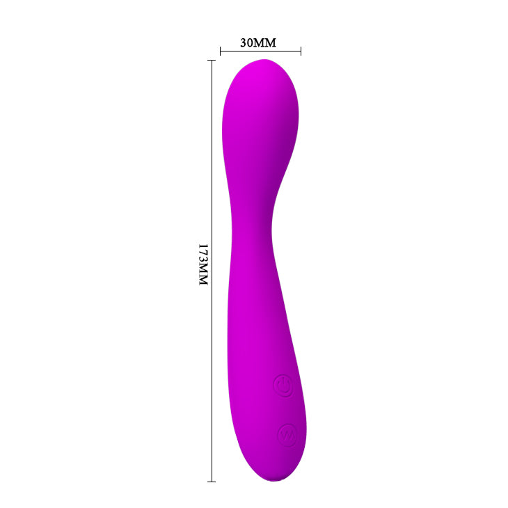 Pretty Love Nigel - 30 Function Vaginal and Clitoral Vibrator - Purple