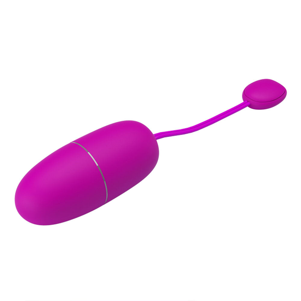 Pretty Love Nymph Global Remote Control Series Clitoral Vibrator -  Purple