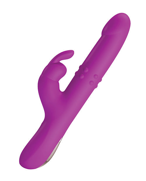 Pretty Love Reese Thrusting Rabbit Vibrator - Fuchsia