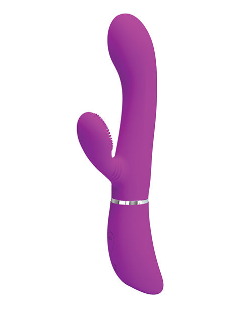 Pretty Love Side To Side Moving Rabbit Vibrator - Fuchsia