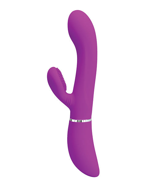 Pretty Love Side To Side Moving Rabbit Vibrator - Fuchsia