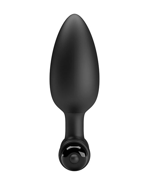 Pretty Love Vibra Butt Plug Ii - Black