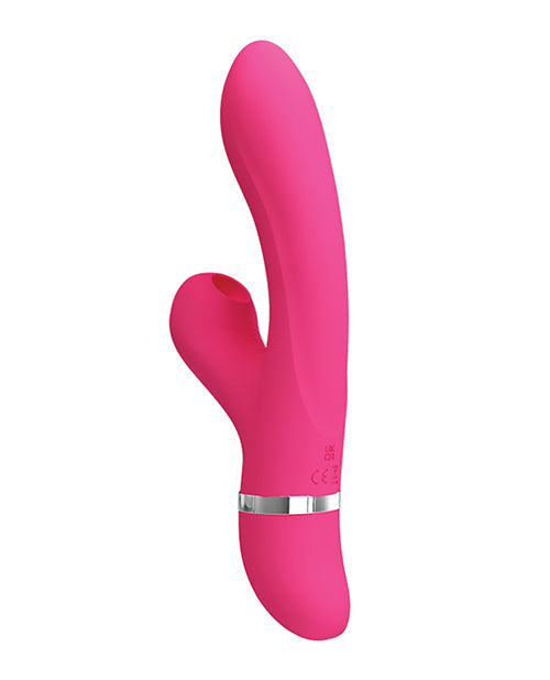 Pretty Love Willow Sucking Rabbit Vibrator - Pink