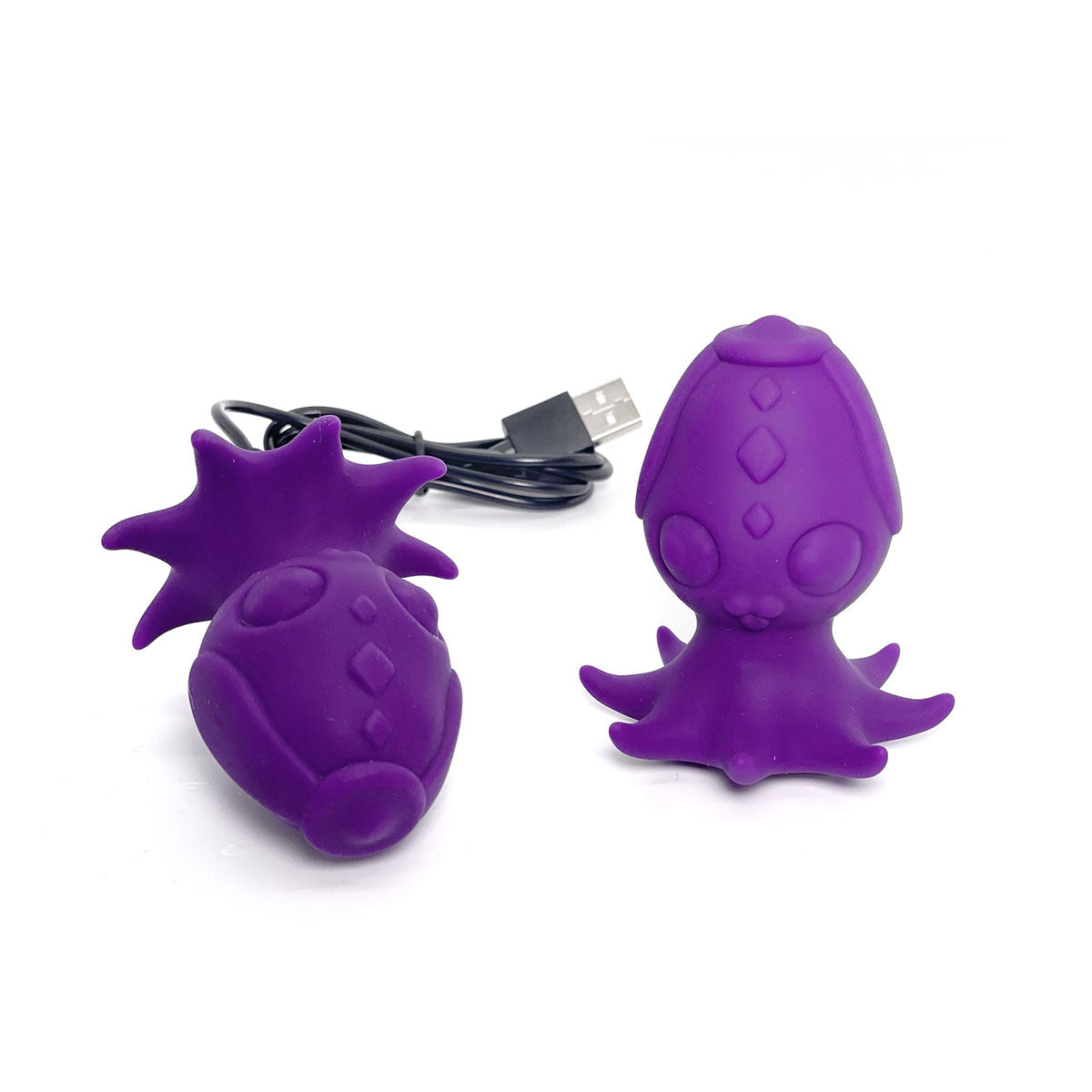 Princette Puppypus Stand Alone Anal Vibrator - Purple