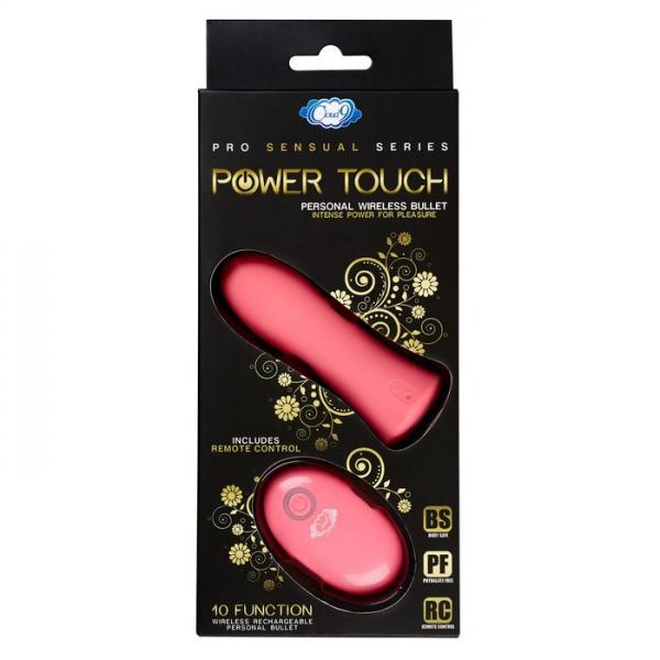 Pro Touch Sensual: Power Personal Wireless Bullet - Pink