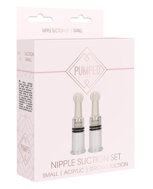 Pumped Nipple Suction Set Transparent Small Clear