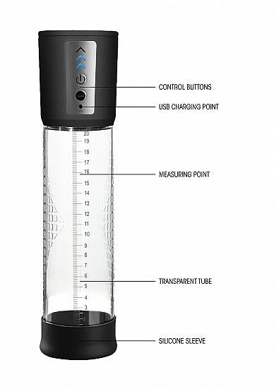 Pumped Premium Rechargeable Automatic Pump Transparent