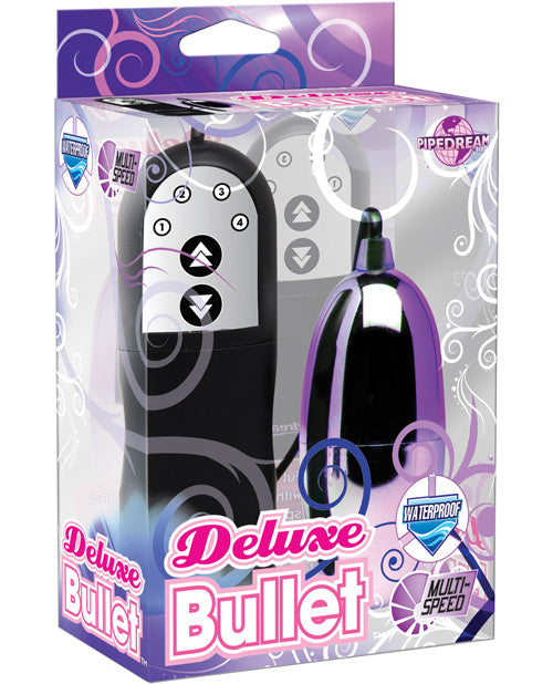 Pure Bliss Deluxe Bullet Vibrator - Purple Purple