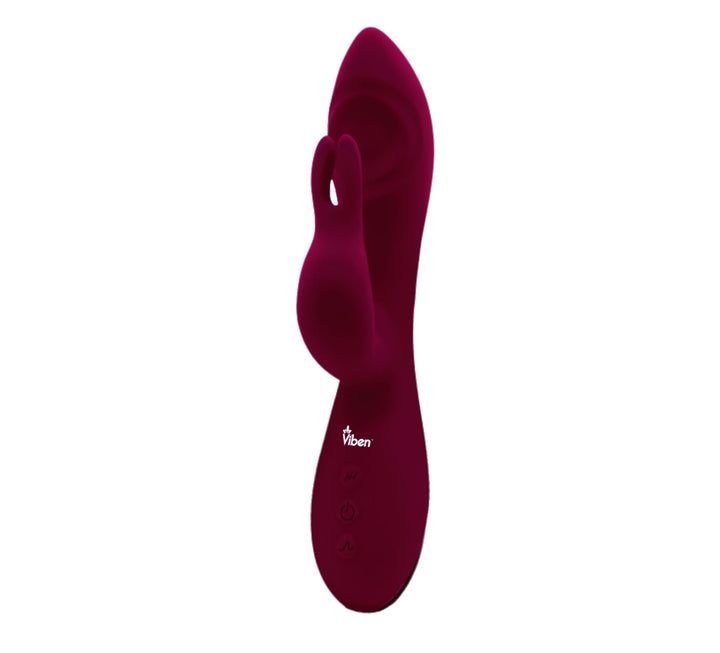 Pzazz - Ruby - Rechargeable Thumping Rabbit Vibrator