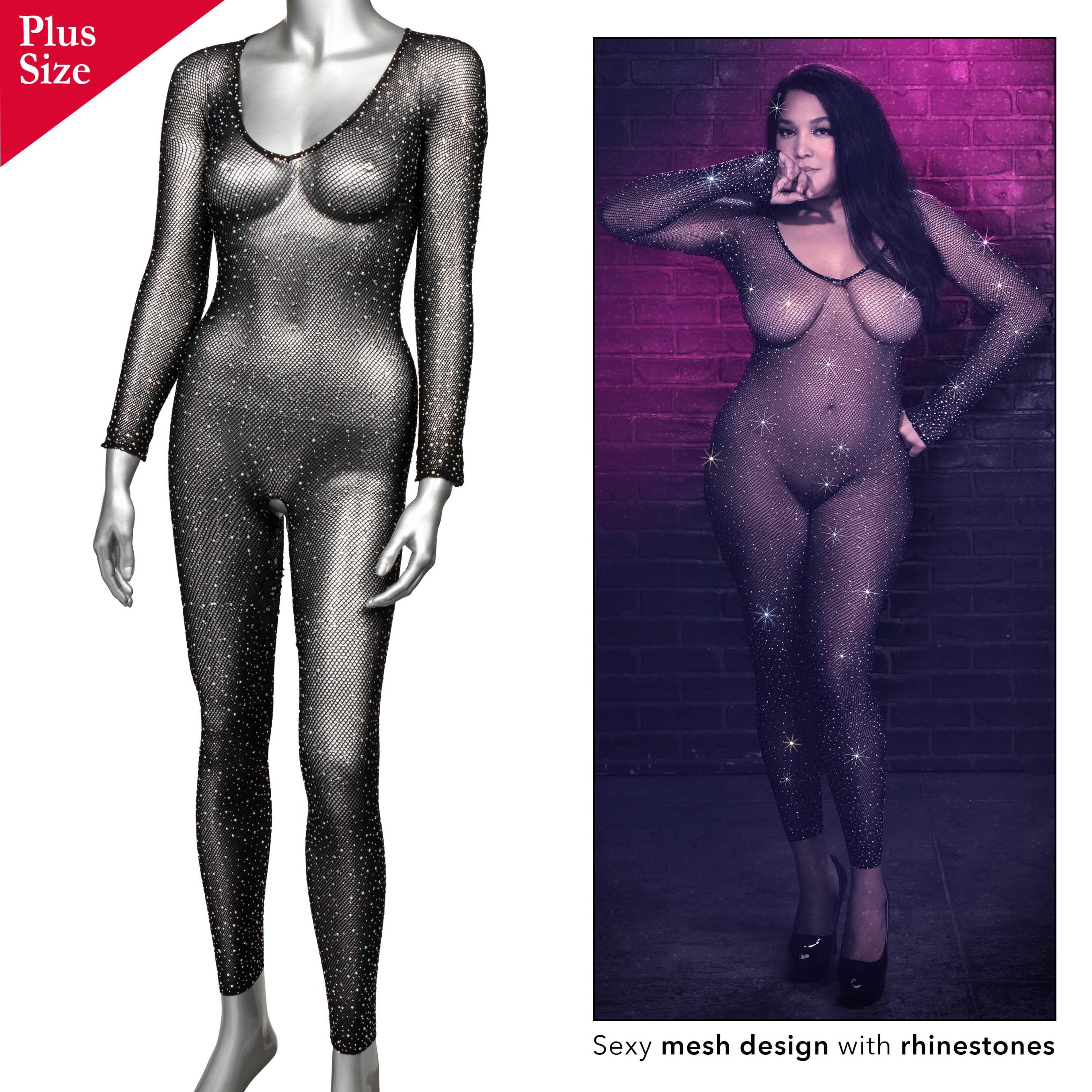 Radiance Crotchless Full Bodysuit