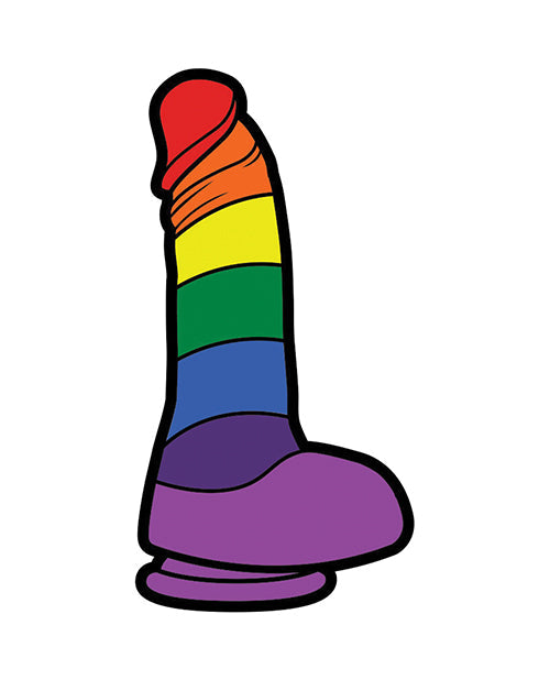 Rainbow Dildo Pin