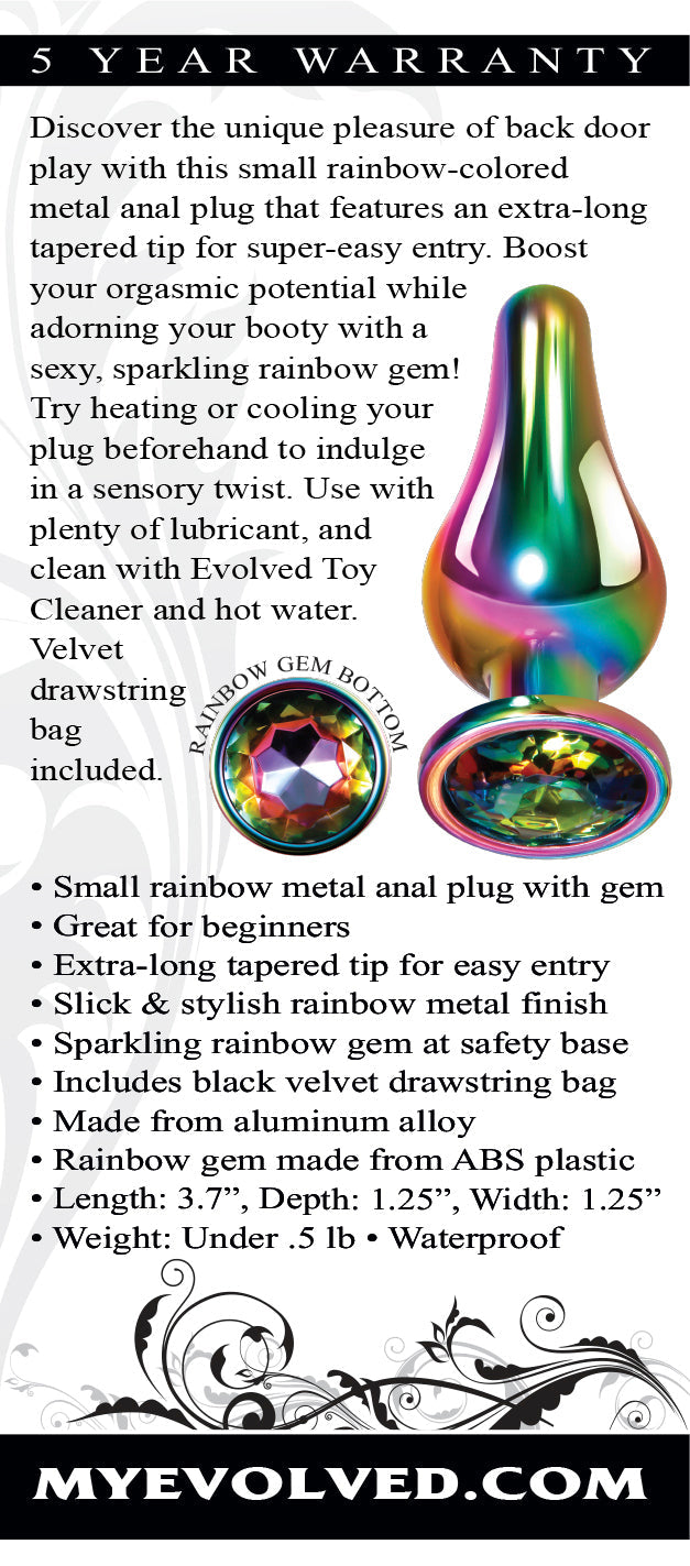 Rainbow Metal Plug