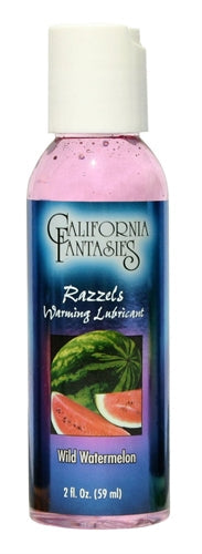 Razzels Warming Lubricant - Wild Watermelon - 2 Oz. Bottle Wild Watermelon / 2 Oz