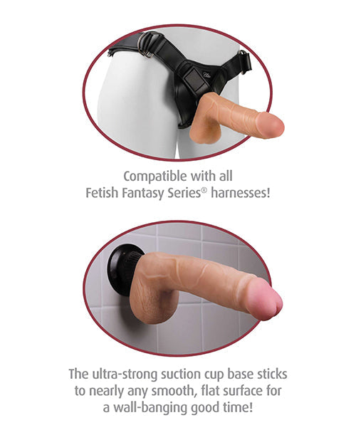 Real Feel Deluxe 8.5-Inch Vibrator - Pipedream