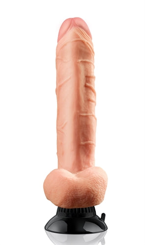 Real Feel Deluxe 9-Inch Vibrator - Pipedream