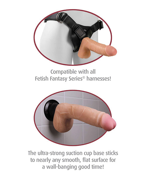 Real Feel Deluxe 9-Inch Vibrator - Pipedream