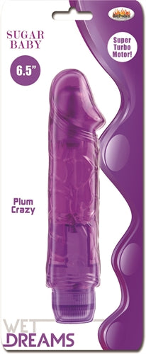 Realistic Jelly Play Vibe - Sugar Baby Plum Crazy