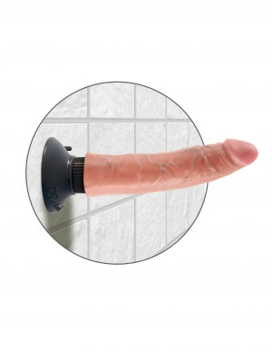 Realistic Vibrating Dildo - King Cock by Pipedream