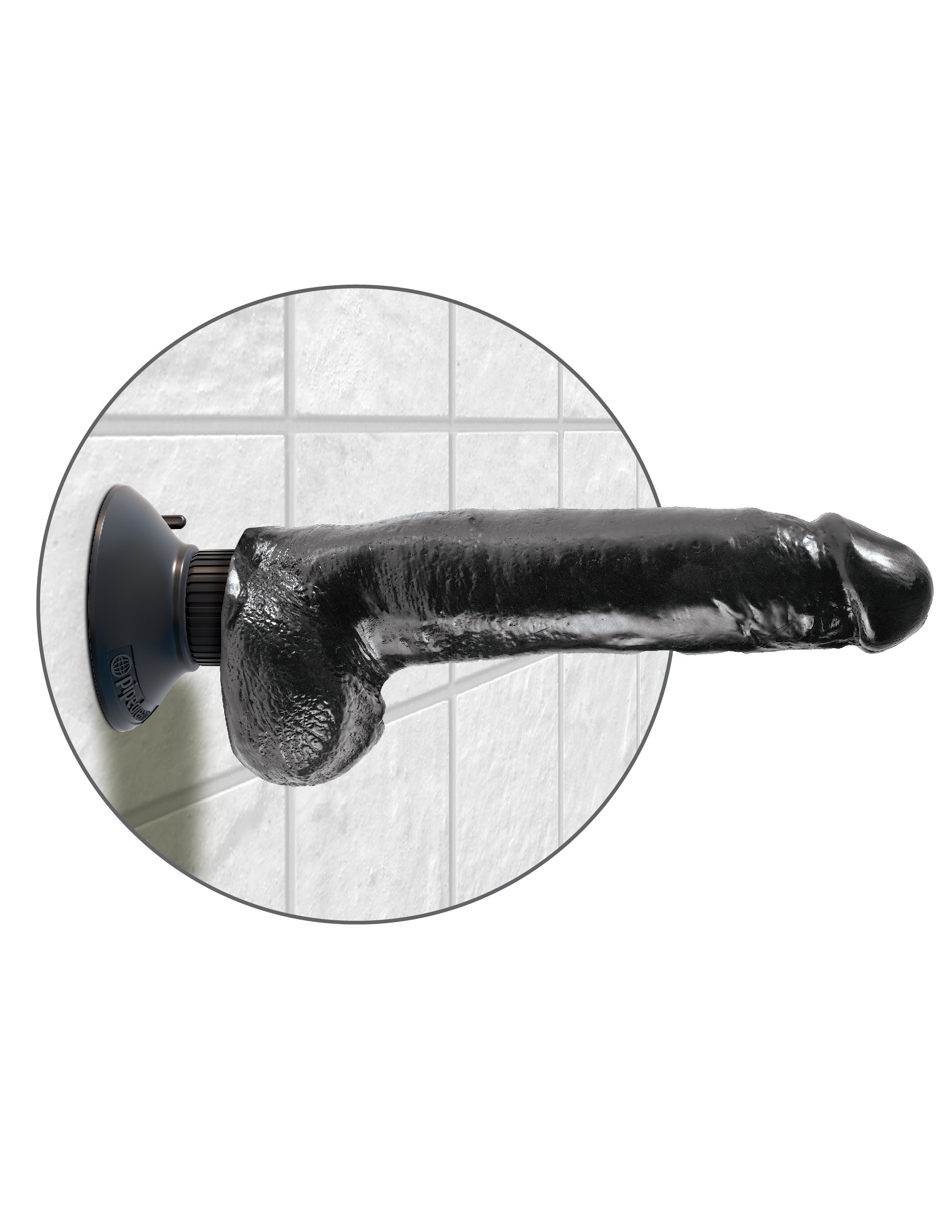 Realistic Vibrating Dildo - King Cock by Pipedream