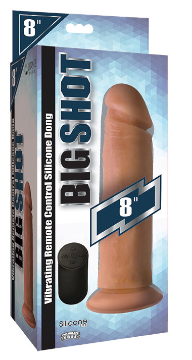 Realistic Vibrating Dong - Big Shot by Curve 8 Inches