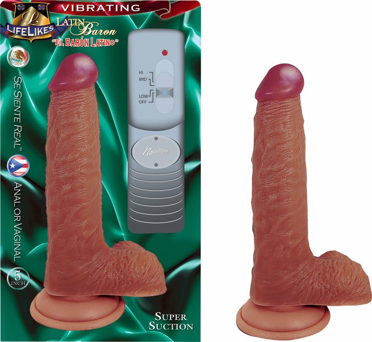 Realistic Vibrating Latin Baron by Nasstoys