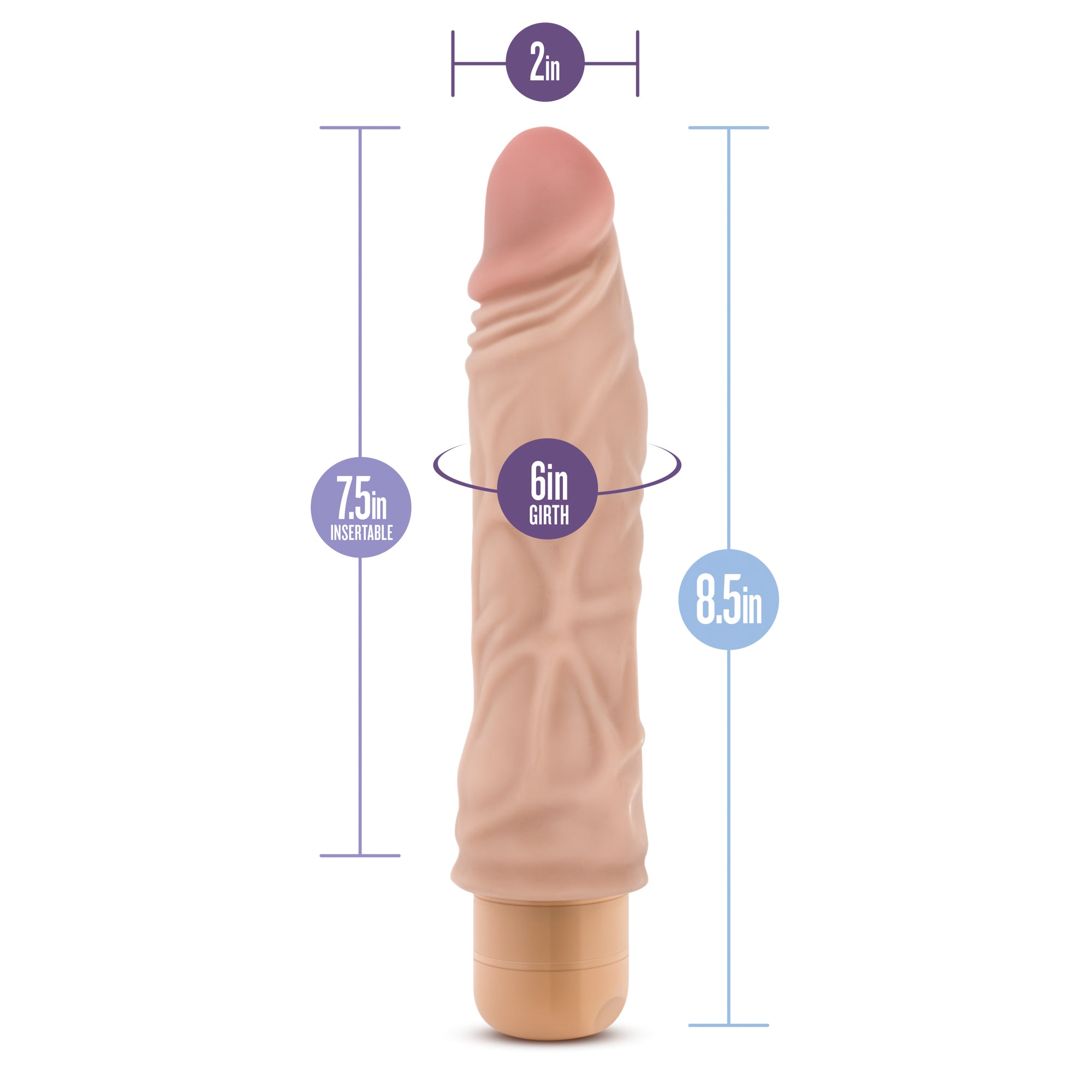 Realistic Vibrator: Dr Skin Cockvibe #10