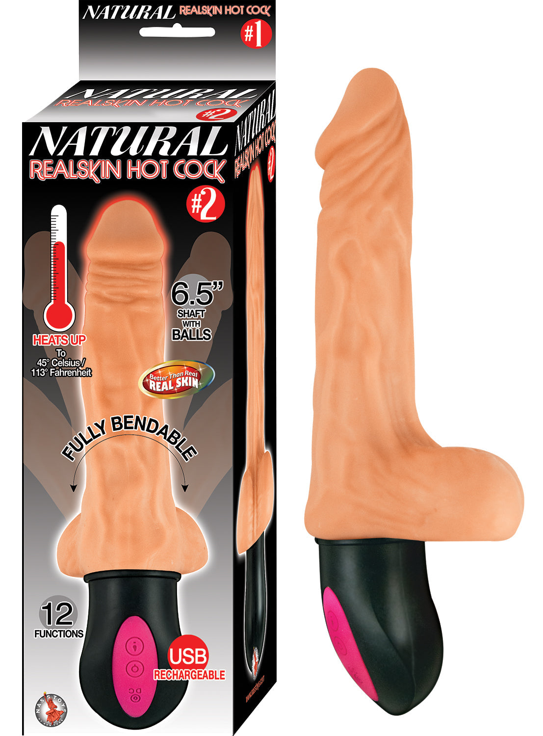 Realistic Vibrator - Nasstoys - Hot Cock