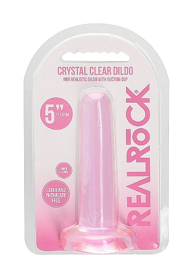 Realrock Non Realistic Dildo W Suction Cup 5.3in