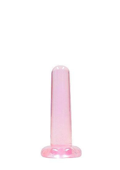 Realrock Non Realistic Dildo W Suction Cup 5.3in Pink