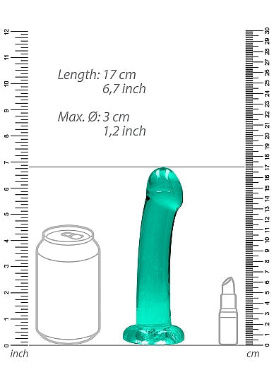 Realrock Non Realistic Dildo W Suction Cup 6.7in