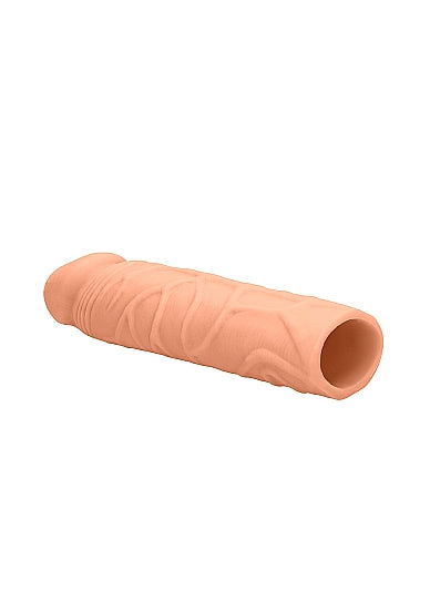 RealRock Realistic Veiny 7 in. Penis Sleeve Extender Beige