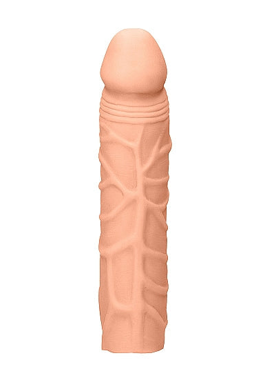 RealRock Realistic Veiny 7 in. Penis Sleeve Extender Beige