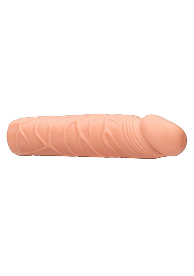 RealRock Realistic Veiny 7 in. Penis Sleeve Extender Beige