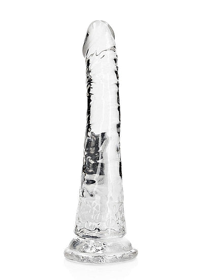 Realrock Slim Dildo Transparent 7in