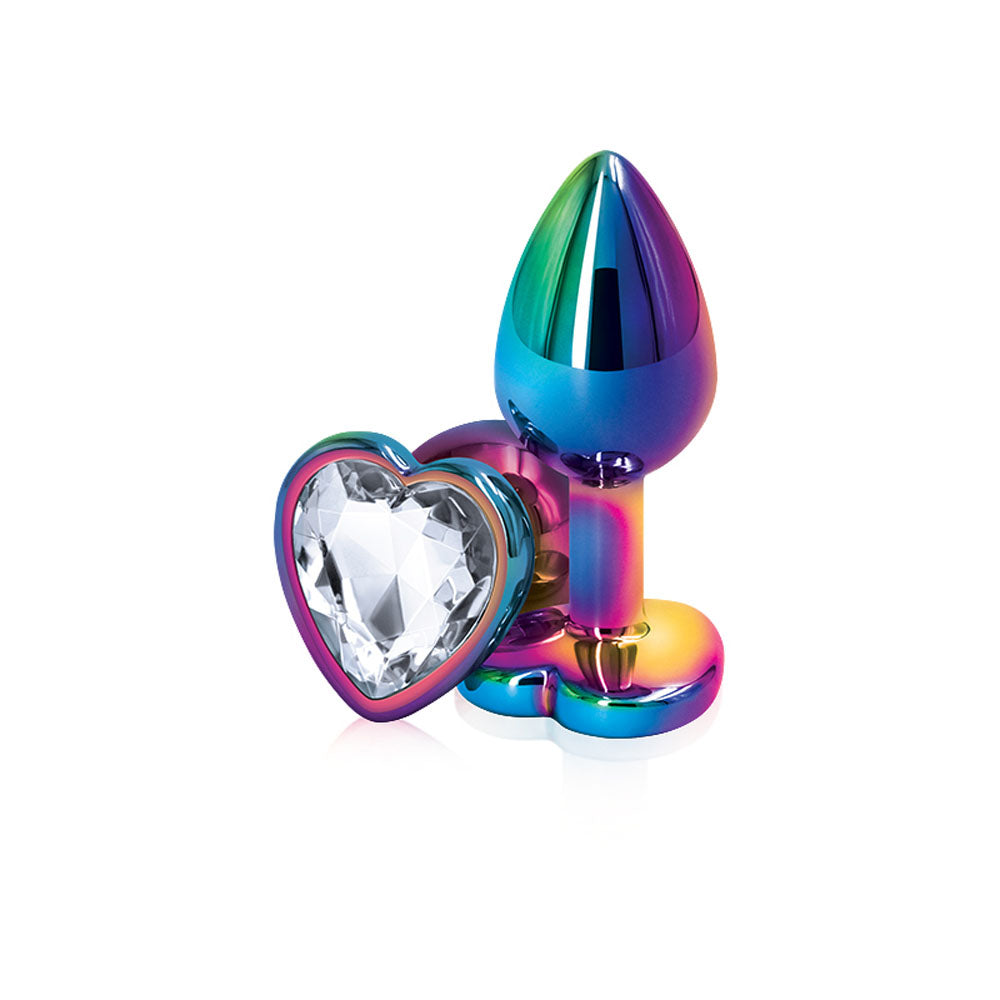 Rear Assets Multicolor Heart Clear / Small