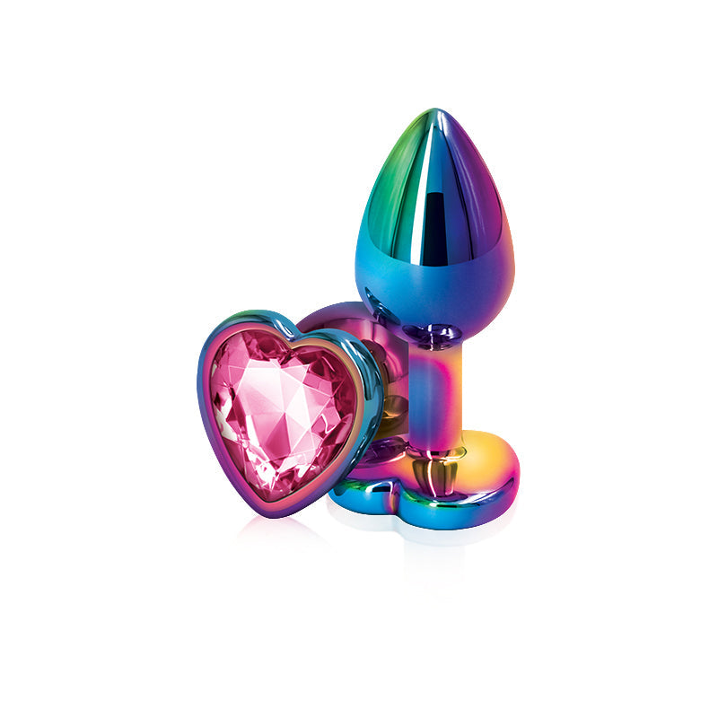 Rear Assets Multicolor Heart Pink / Small