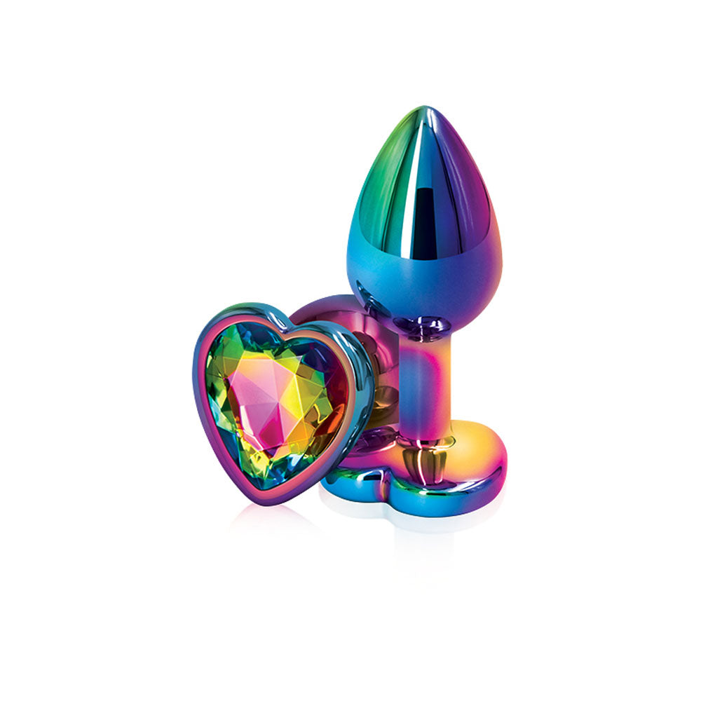 Rear Assets Multicolor Heart Rainbow / Small