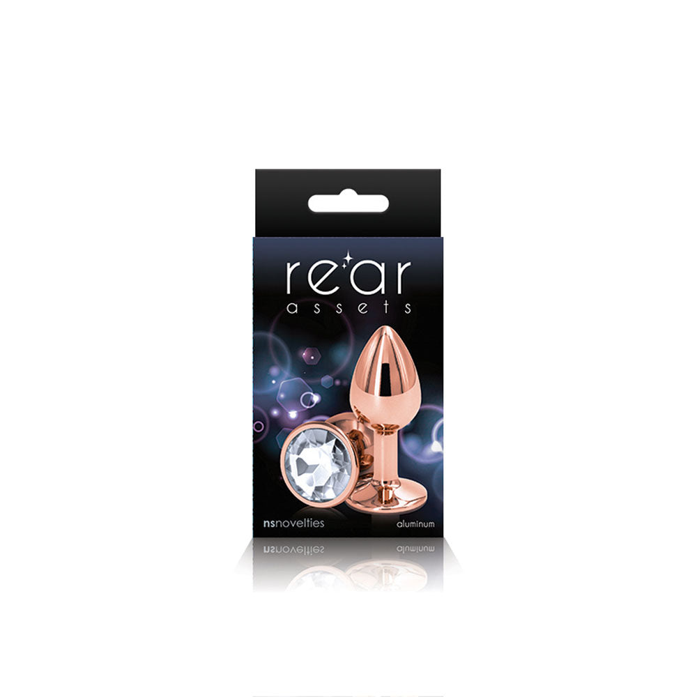 Rear Assets Rose Gold Clear / Small