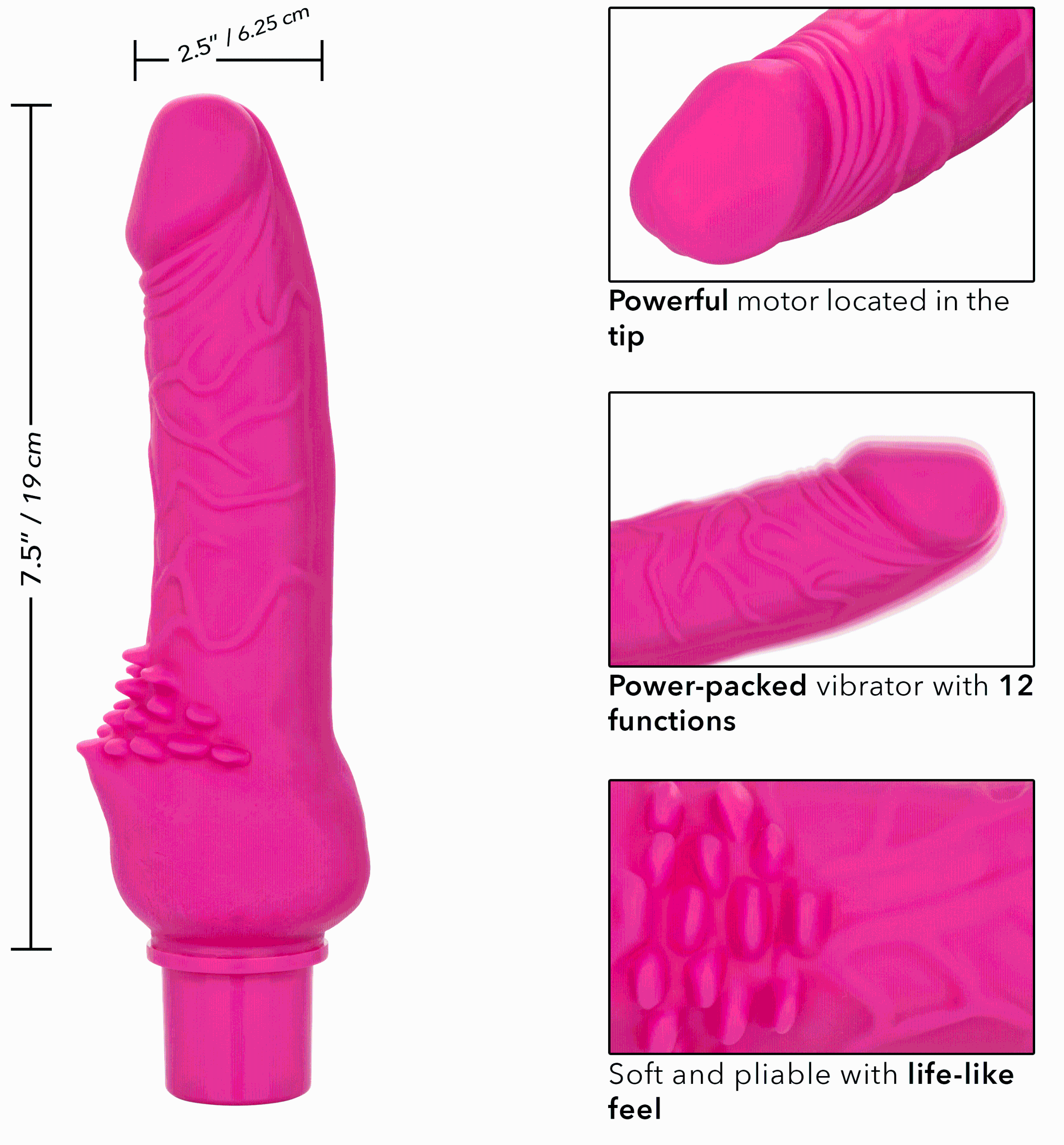 Rechargeable Power Stud Cliterrific