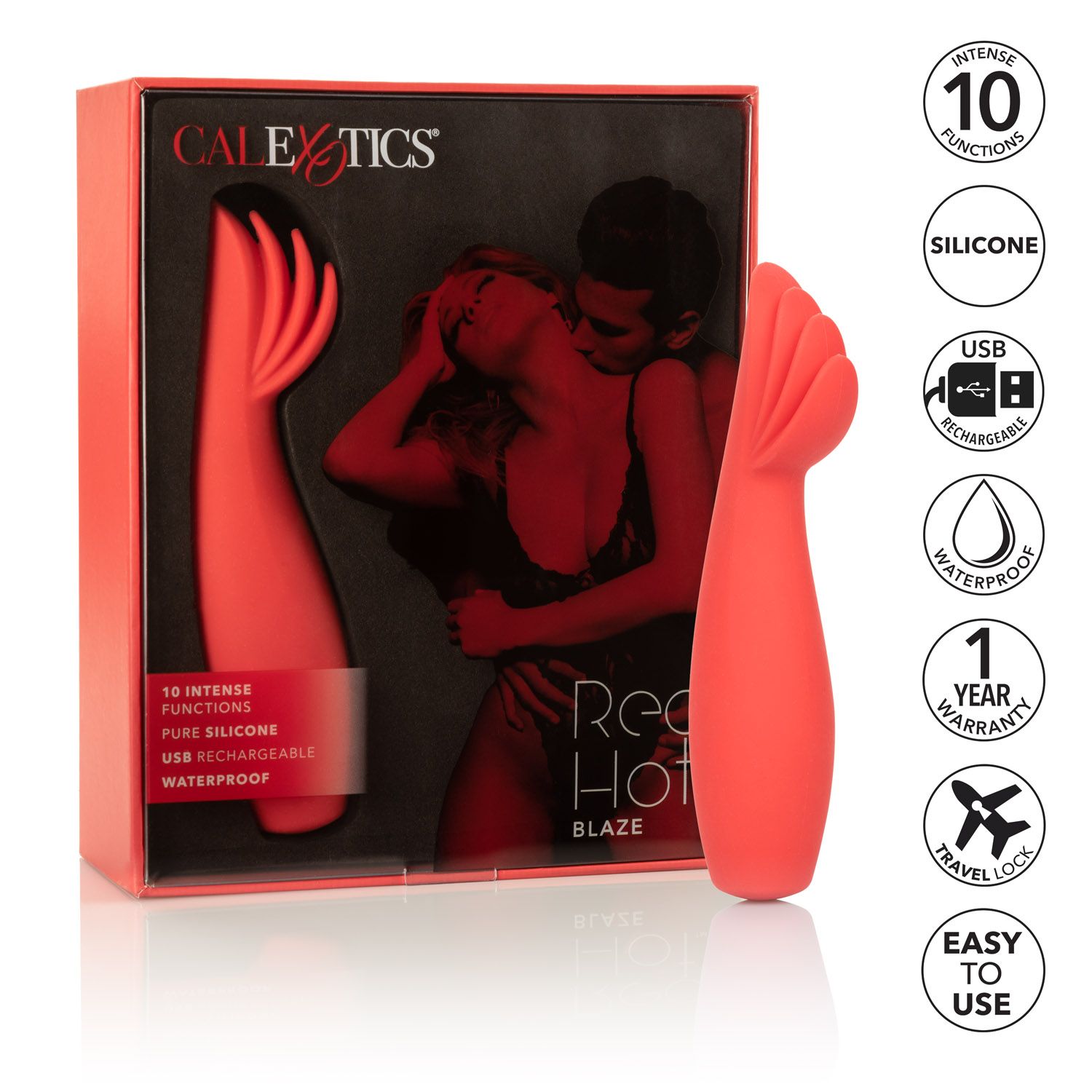 Red Hot Blaze Clitoral Flickering Massager