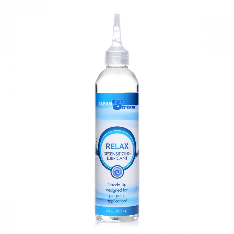 Relax Desensitizing Anal Lube With Dispensing Tip - 8 Oz 8oz