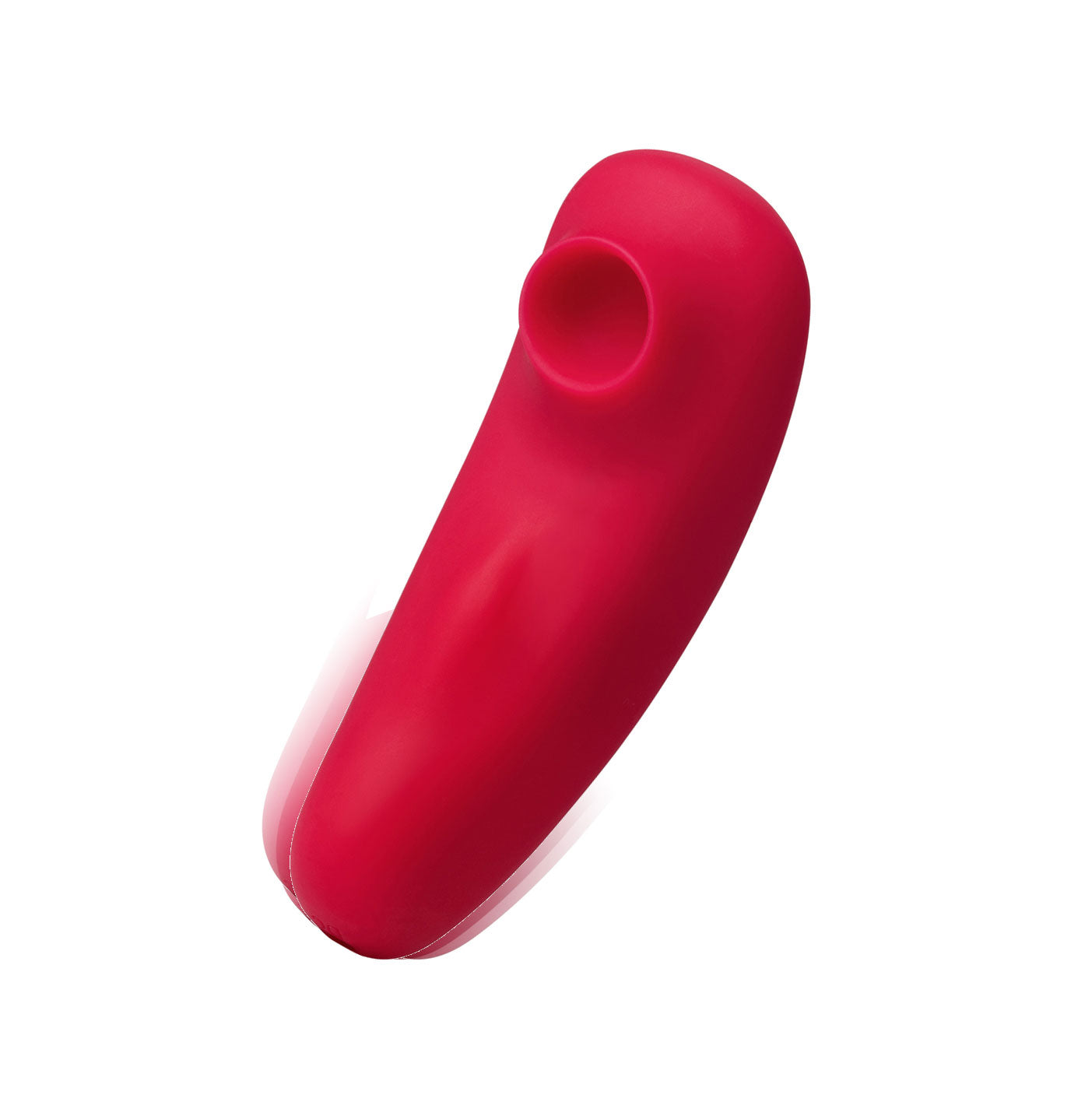 Remi 15-Function Rechargeable Remote Control   Suction Panty Vibrator - Red