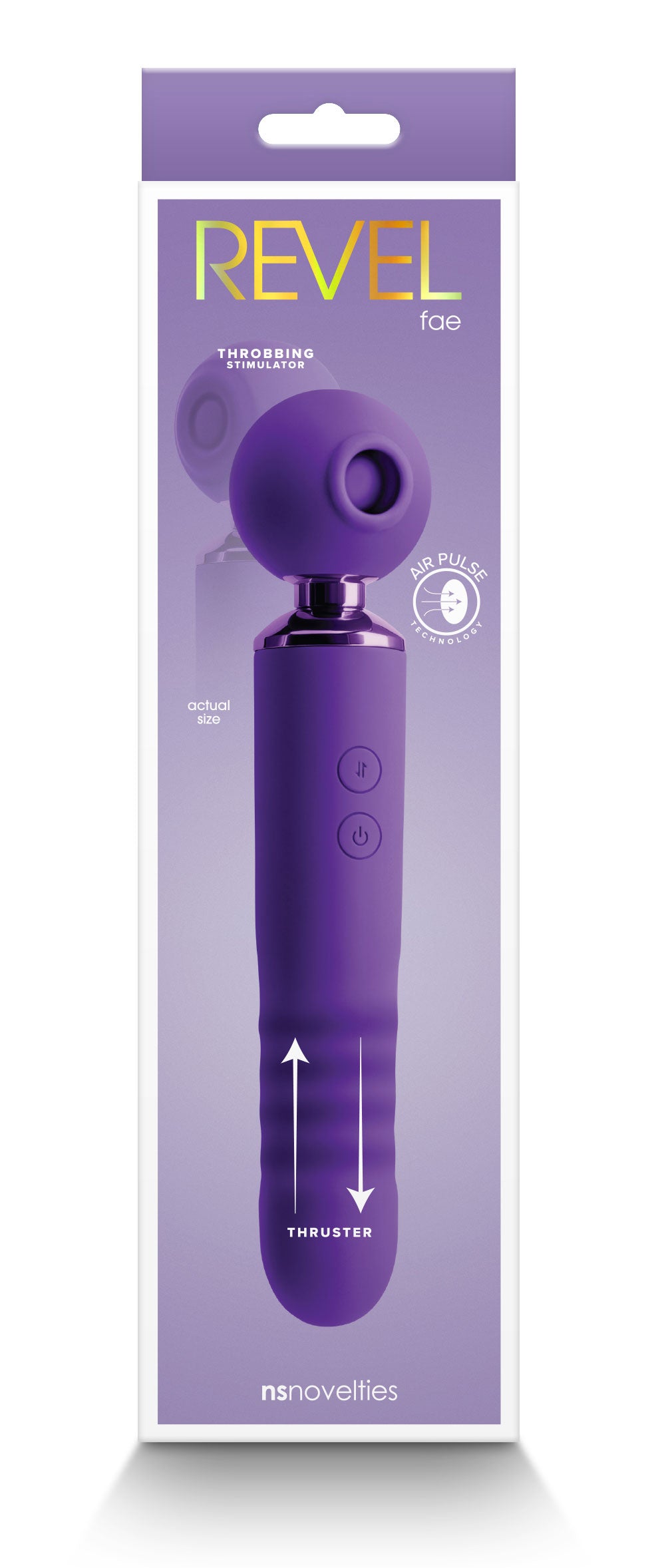 Revel Fae: The Ultimate Clitoral Stimulator Purple