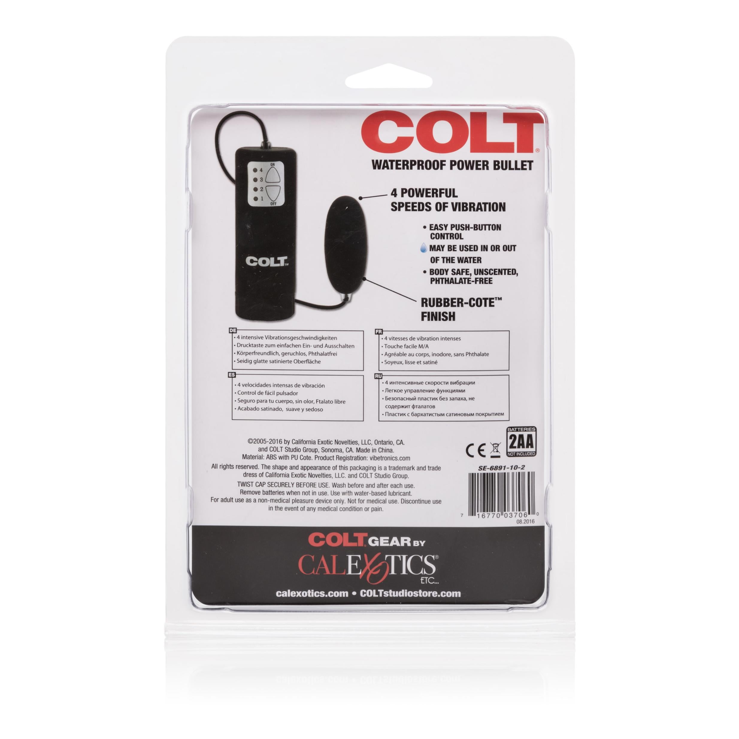 Revolutionary Colt Waterproof Power Bullet